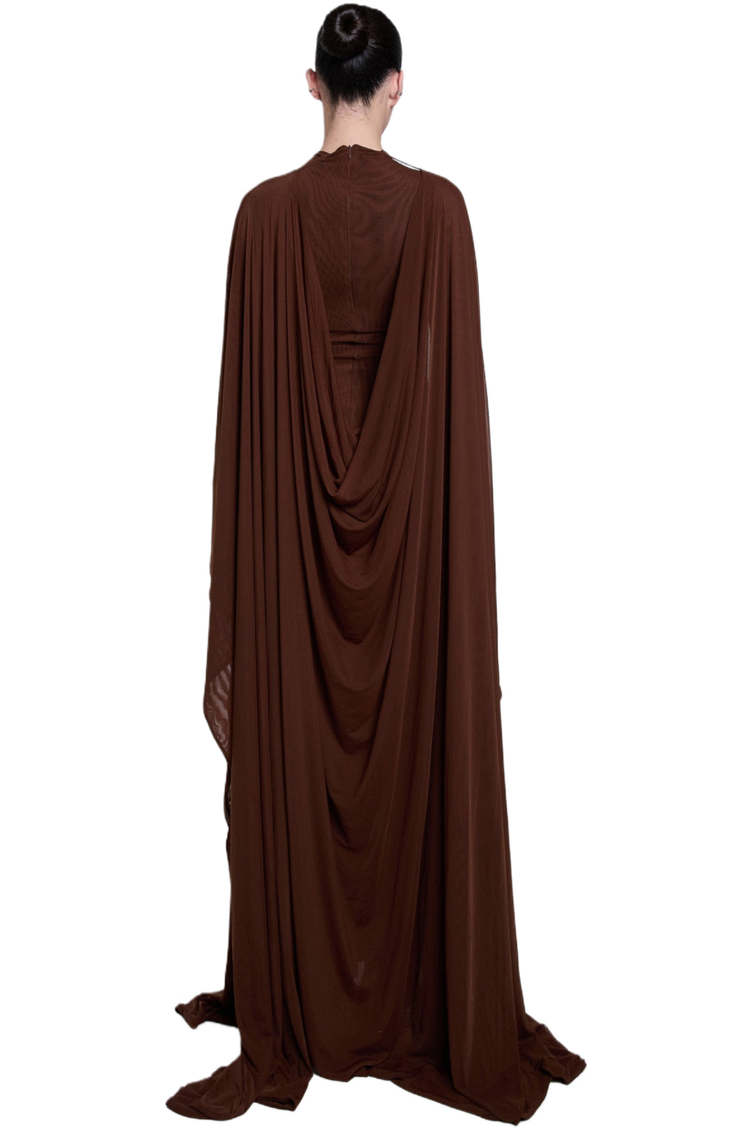Earth Muse Draped Gown