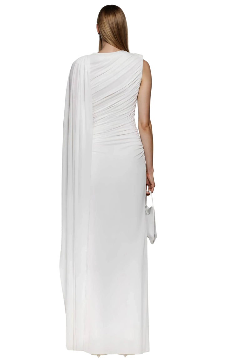 Alnilam Veil Draped Gown