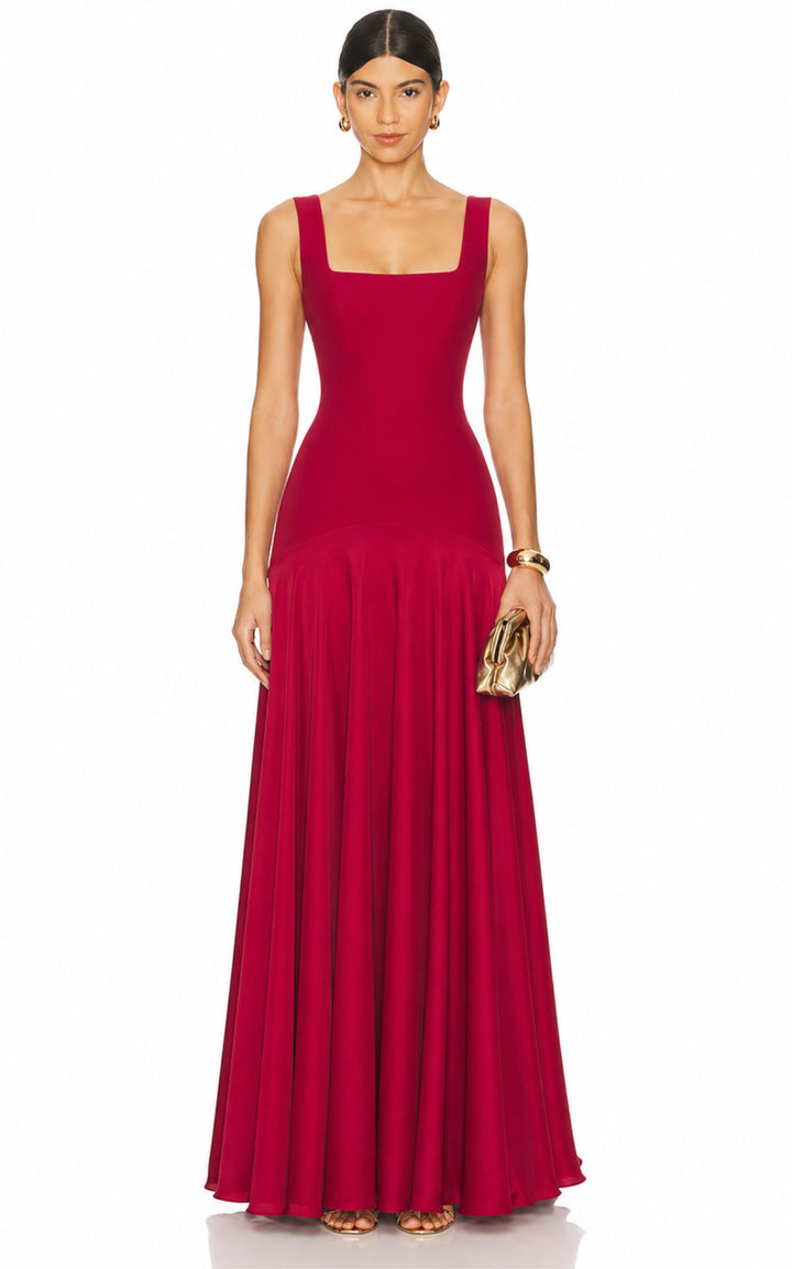 Sculpted Maxi Gown