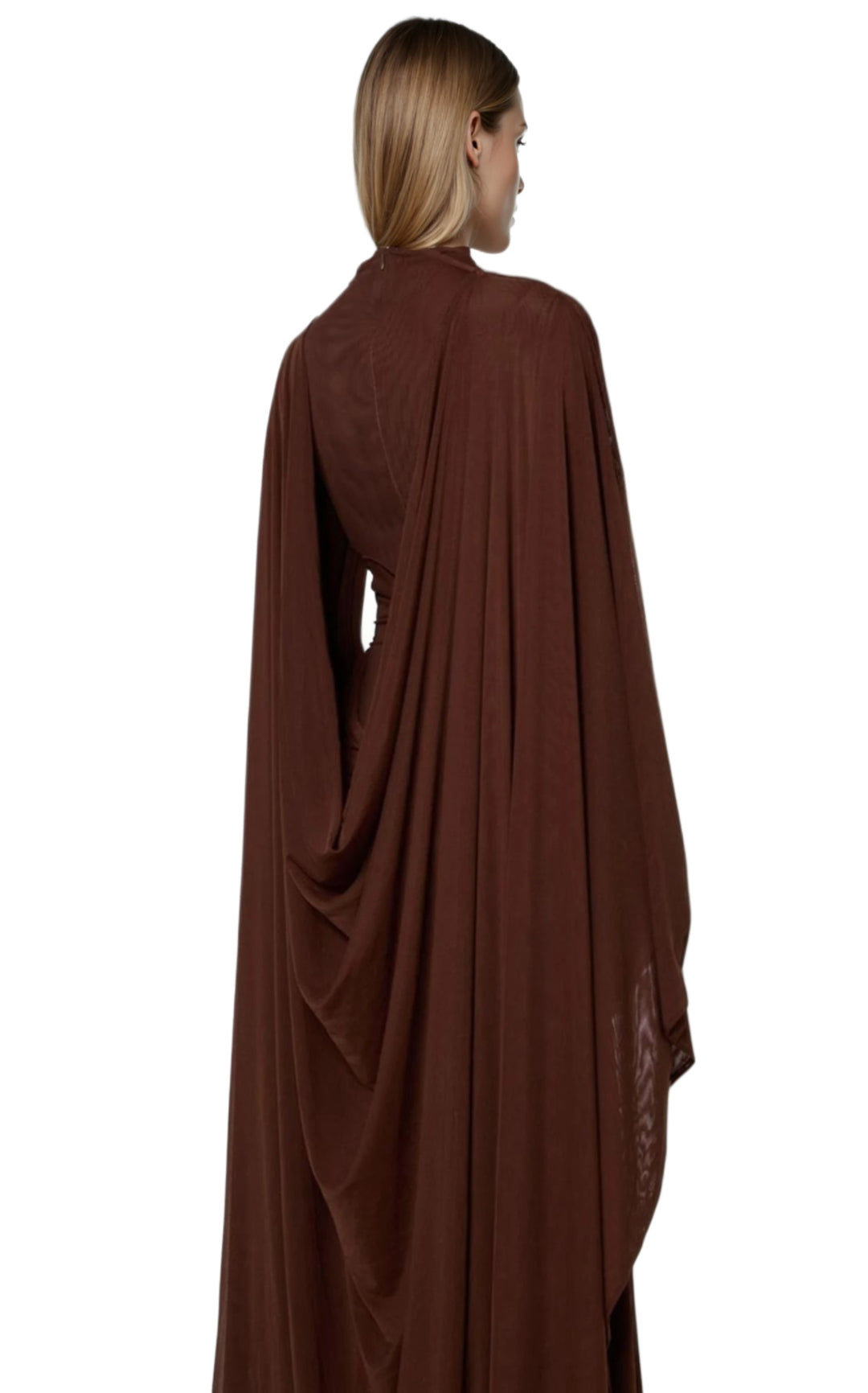 Earth Muse Draped Gown