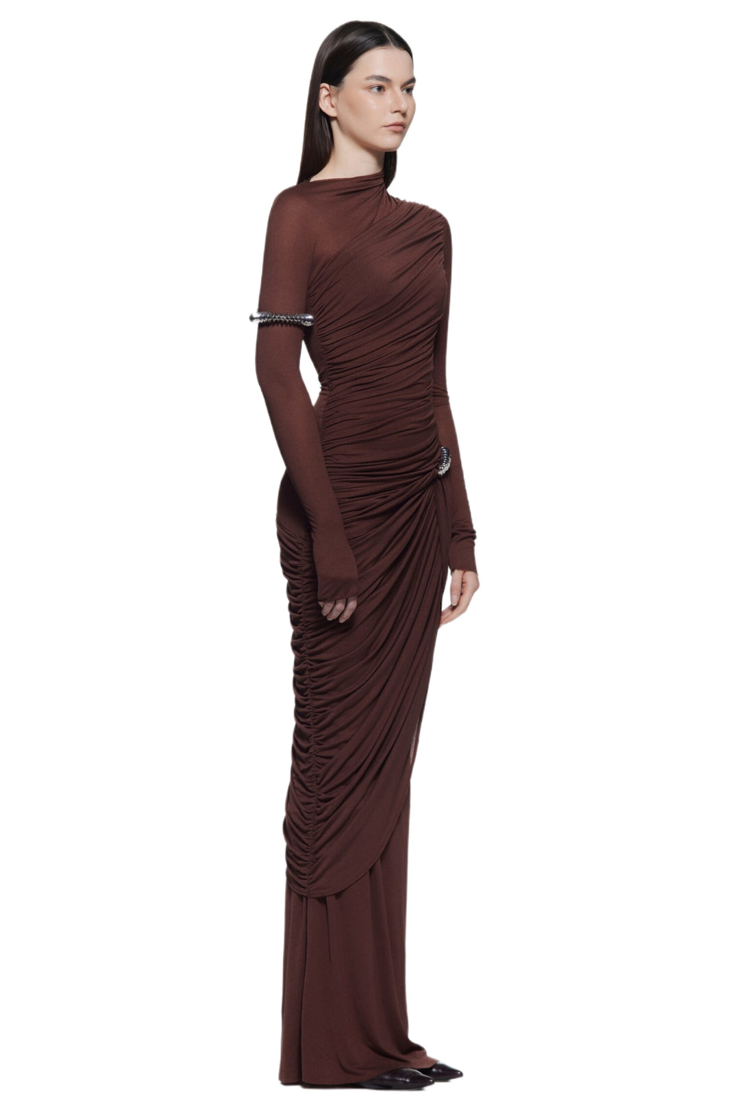 Rigel Draped Gown