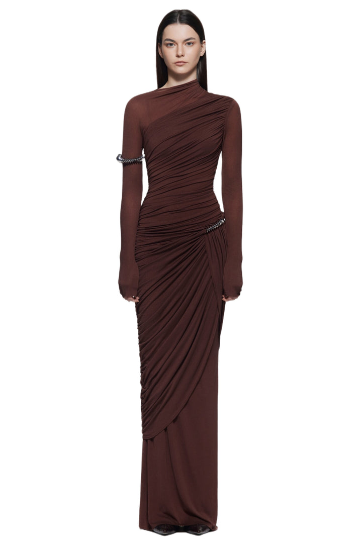 Rigel Draped Gown