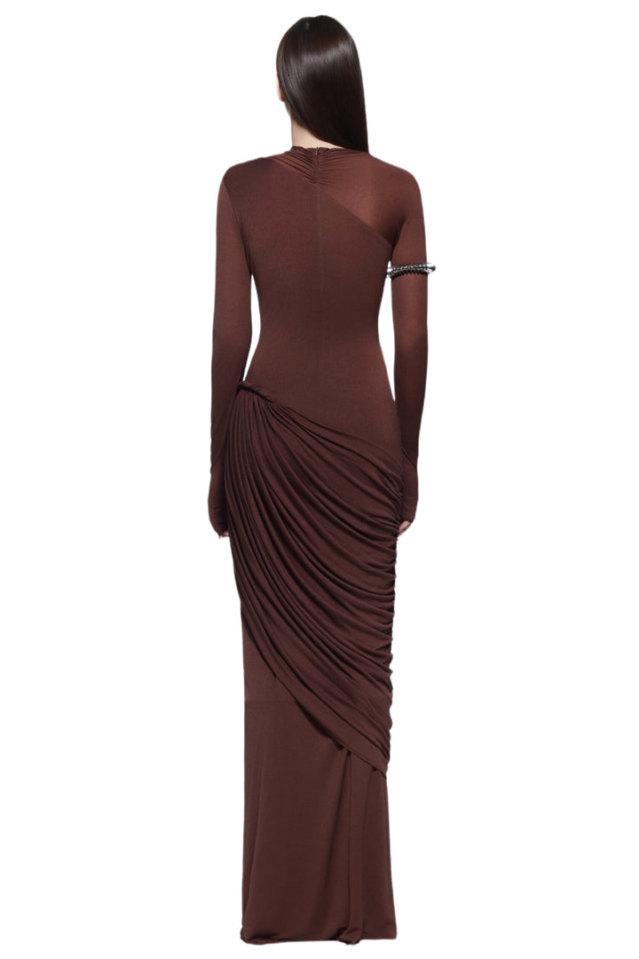 Rigel Draped Gown