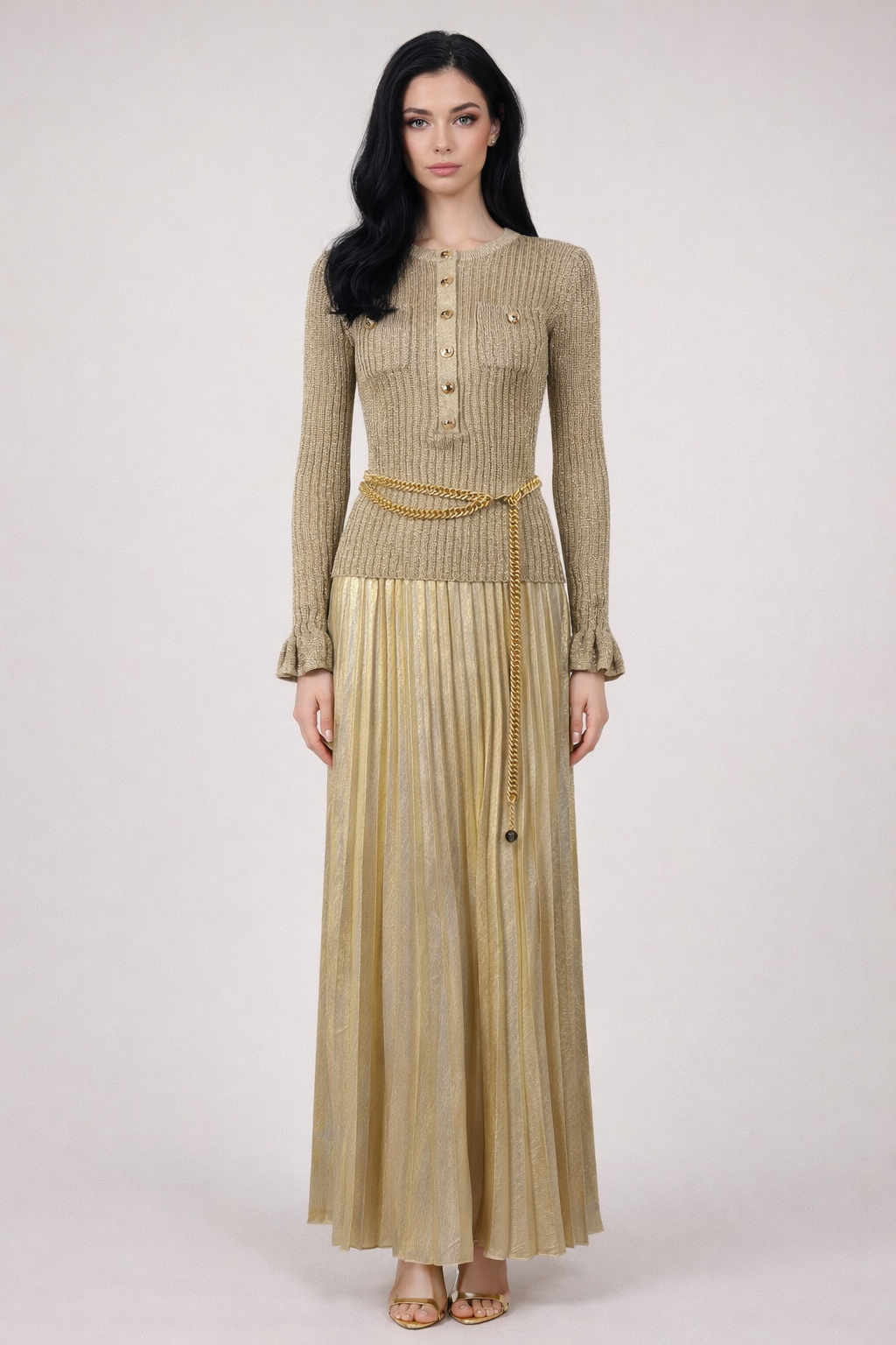 Jaspe knit Dress