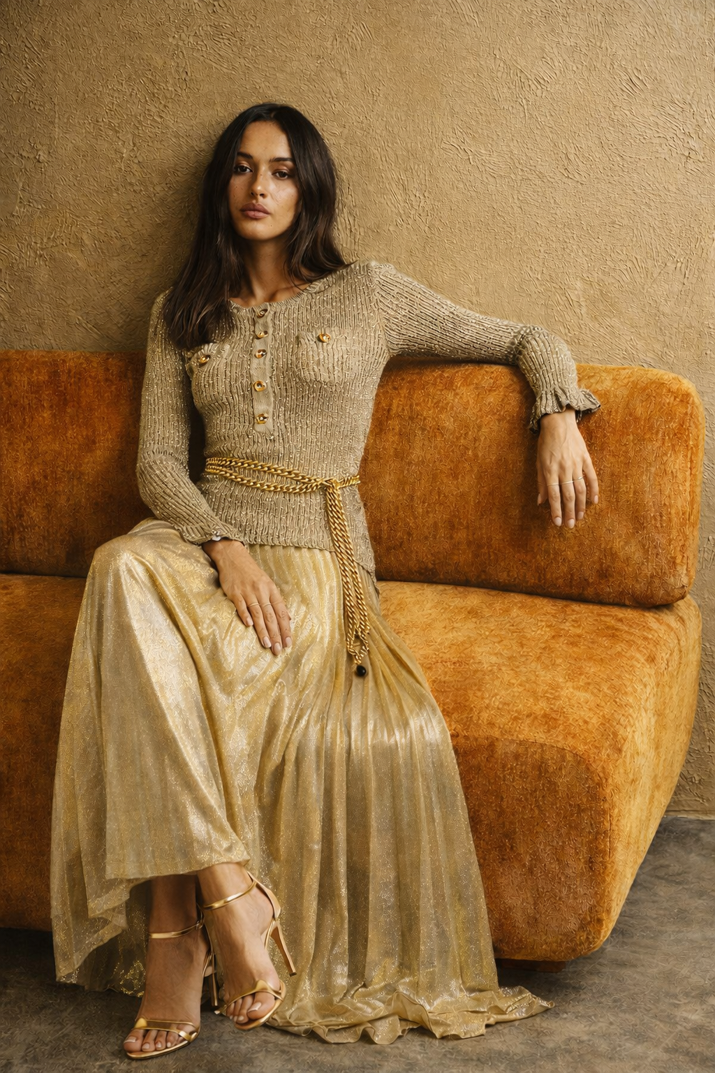 Jaspe knit Dress