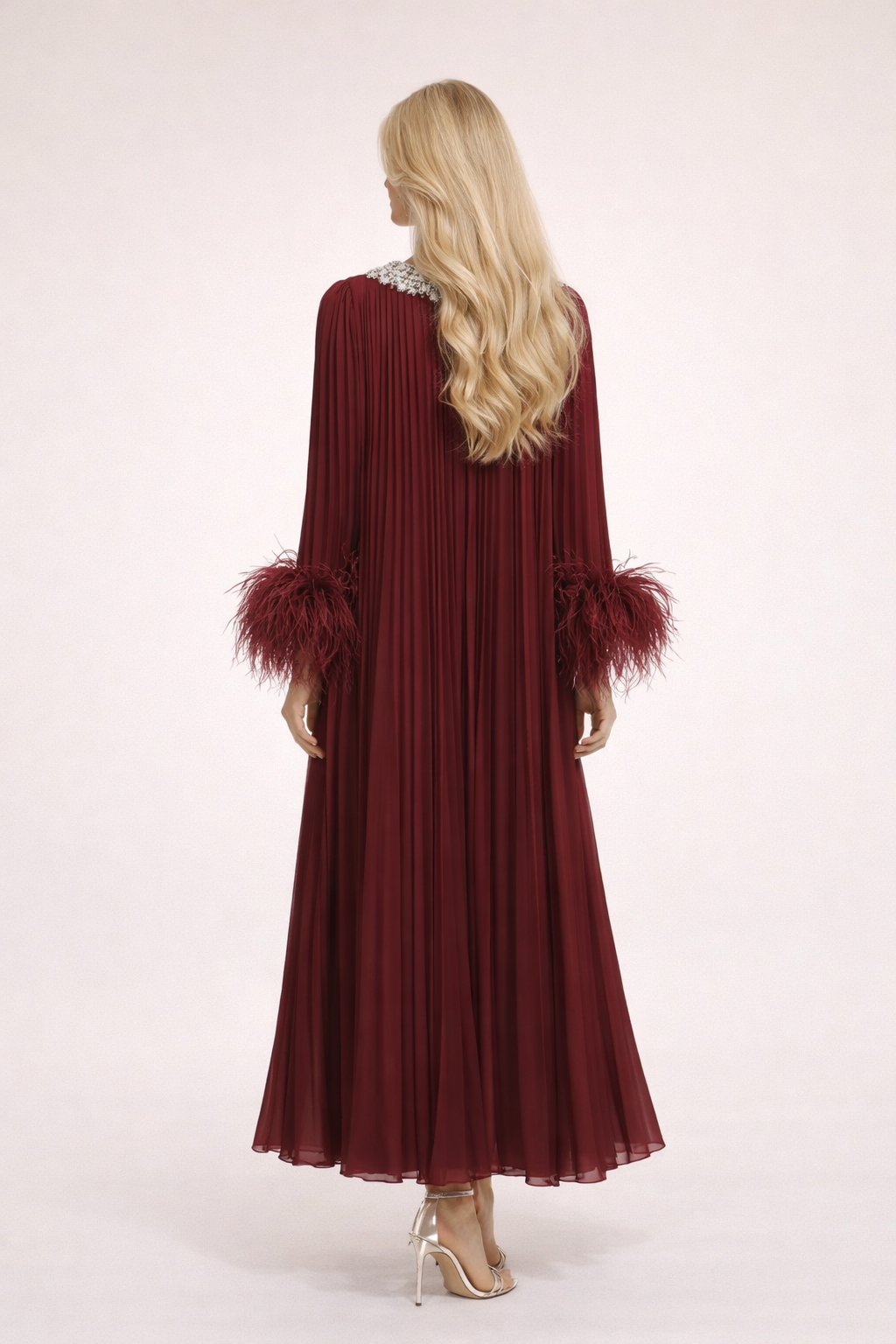 AURÉLIE PLISSÉ GOWN
