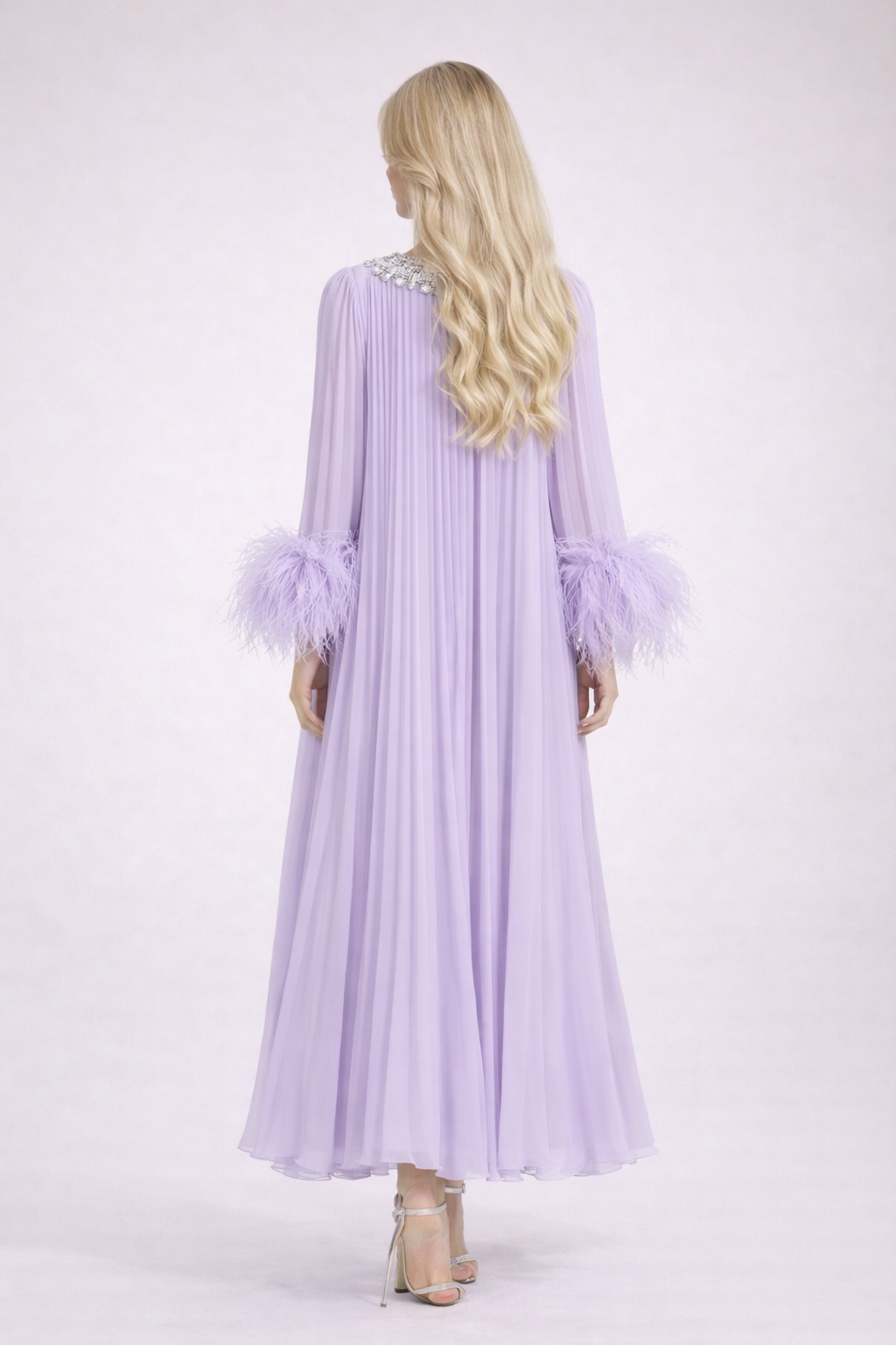 AURÉLIE PLISSÉ GOWN