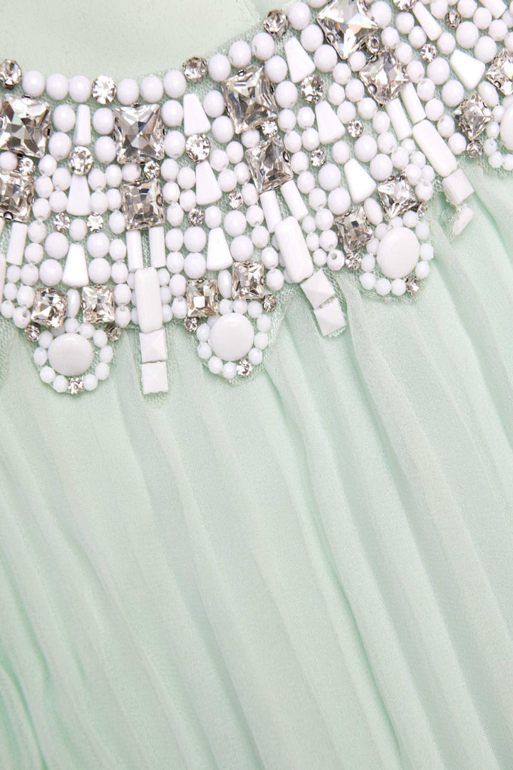 AURÉLIE PLISSÉ GOWN