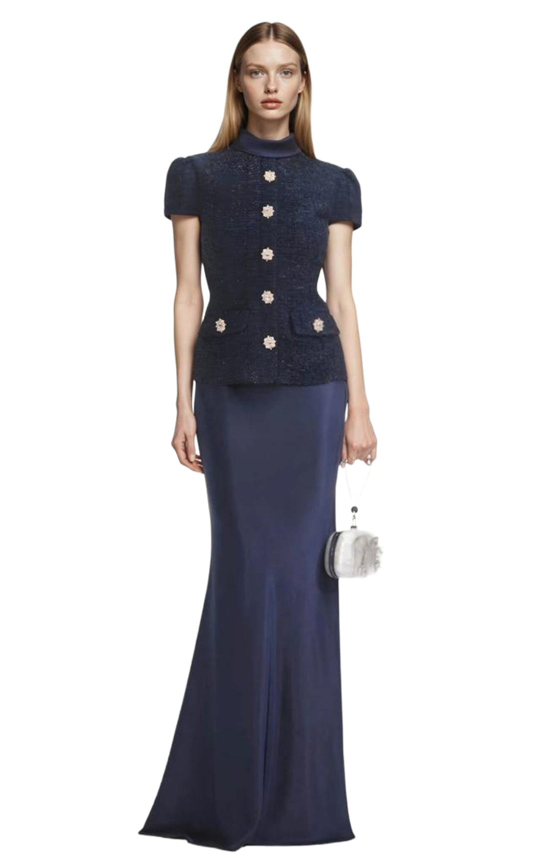 Château Heritage Tweed Gown